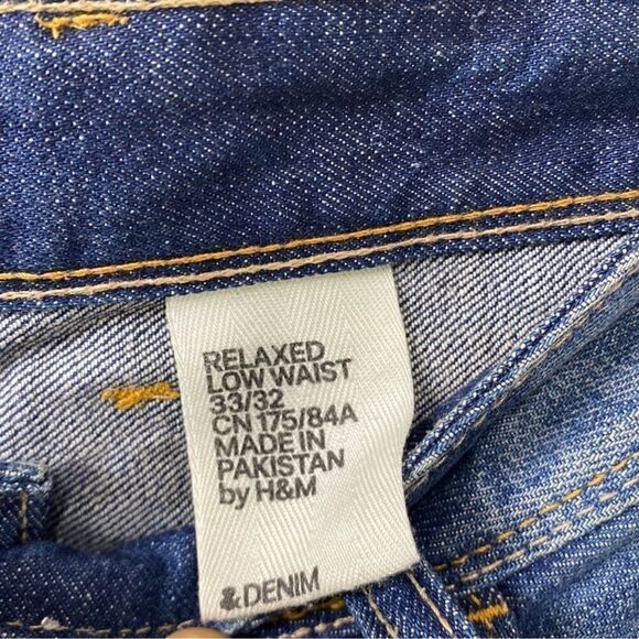 H&M Mens Blue Jeans(Size 33/32) - Picture 8 of 8
